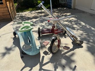 Free kids bike/scooting toys