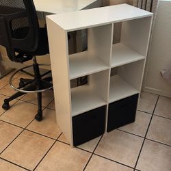 Cube Shelf Organizer- White