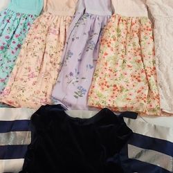 6 Girls Dresses 10-12  Childrens Place, Jona Michelle