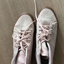 Vans High Ankle Baby Pink Sneaker