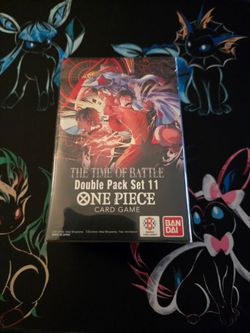 New! One Piece Card Game Time of Battle Double Pack