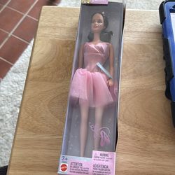 Pink ballerina collectible, doll
