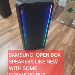 OPEN BOX SPEAKER 