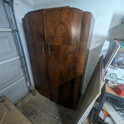 FREE Solid Wood Antique Armoire 