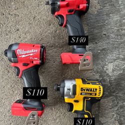 Milwaukee Dewalt Makita