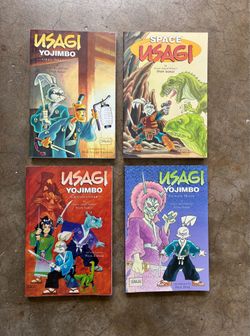 Space Usagi (Dark Horse Comics,December 1998) by Stan Sakai Demon Mask Grey Shadows Grasscutter Book