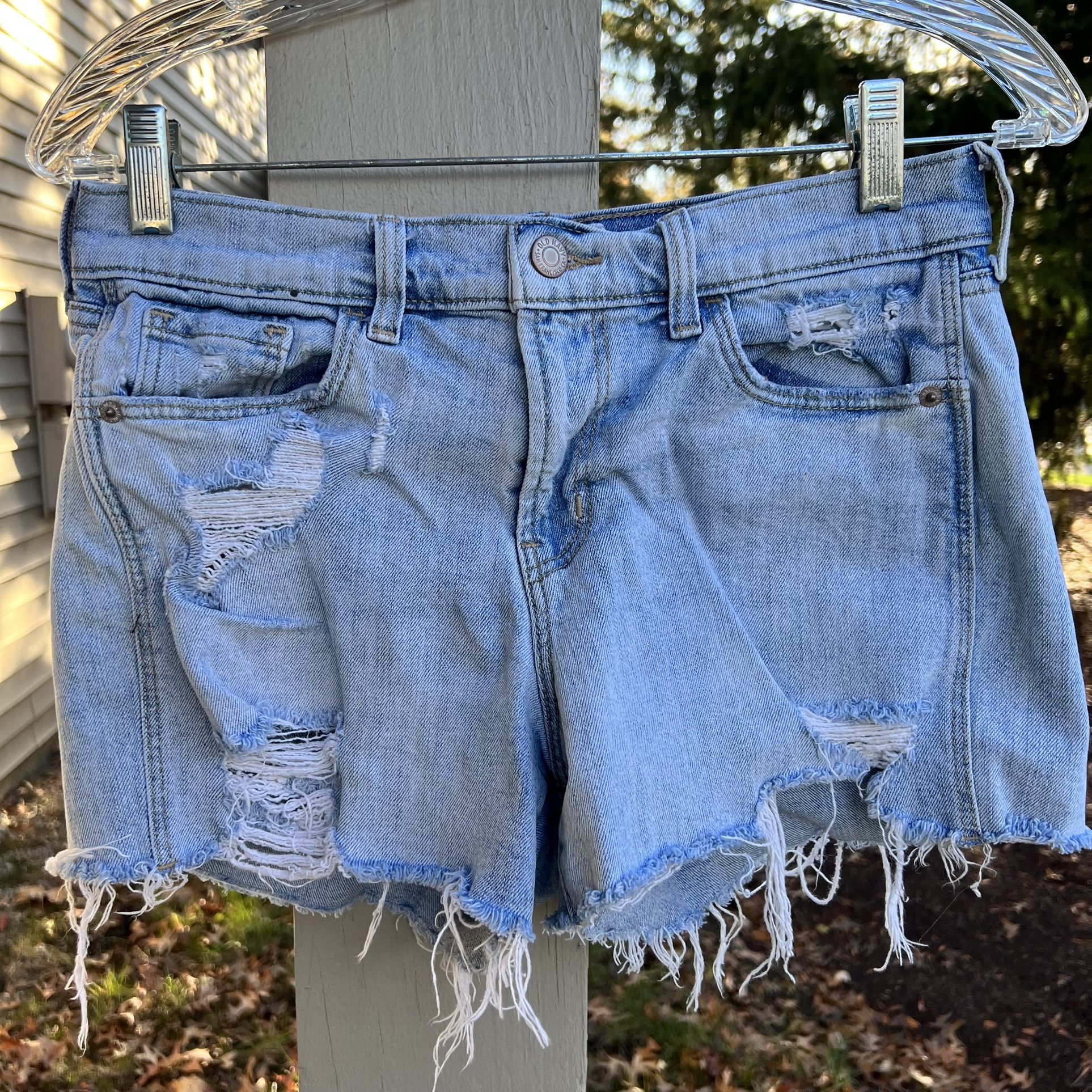 Old Navy Boyfriend Mid Rise Shorts, Womens