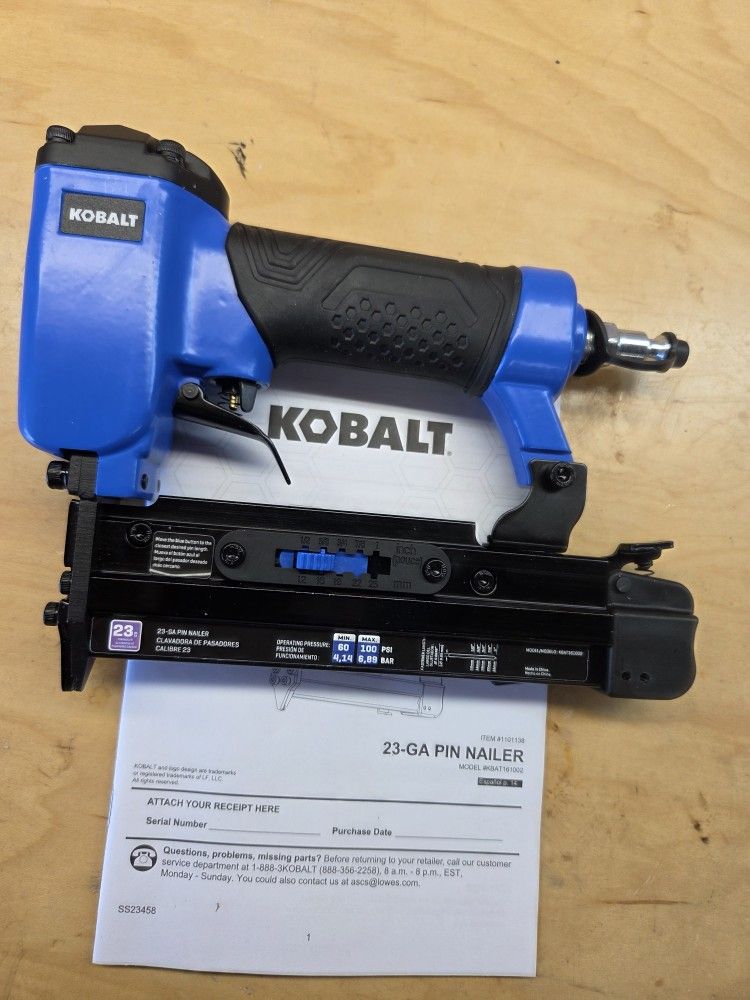 Kobalt 23-Ga Pin Nailer