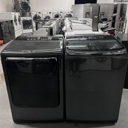 Samsung Top Load Washer and Dryer Set