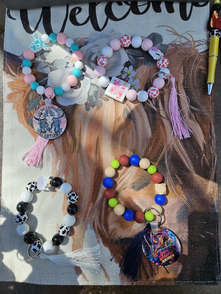 Beaded Wristlets