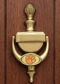 Clemson Paw Door Knocker