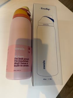 Owala FreeSip 40 oz Insulated Water Bottle