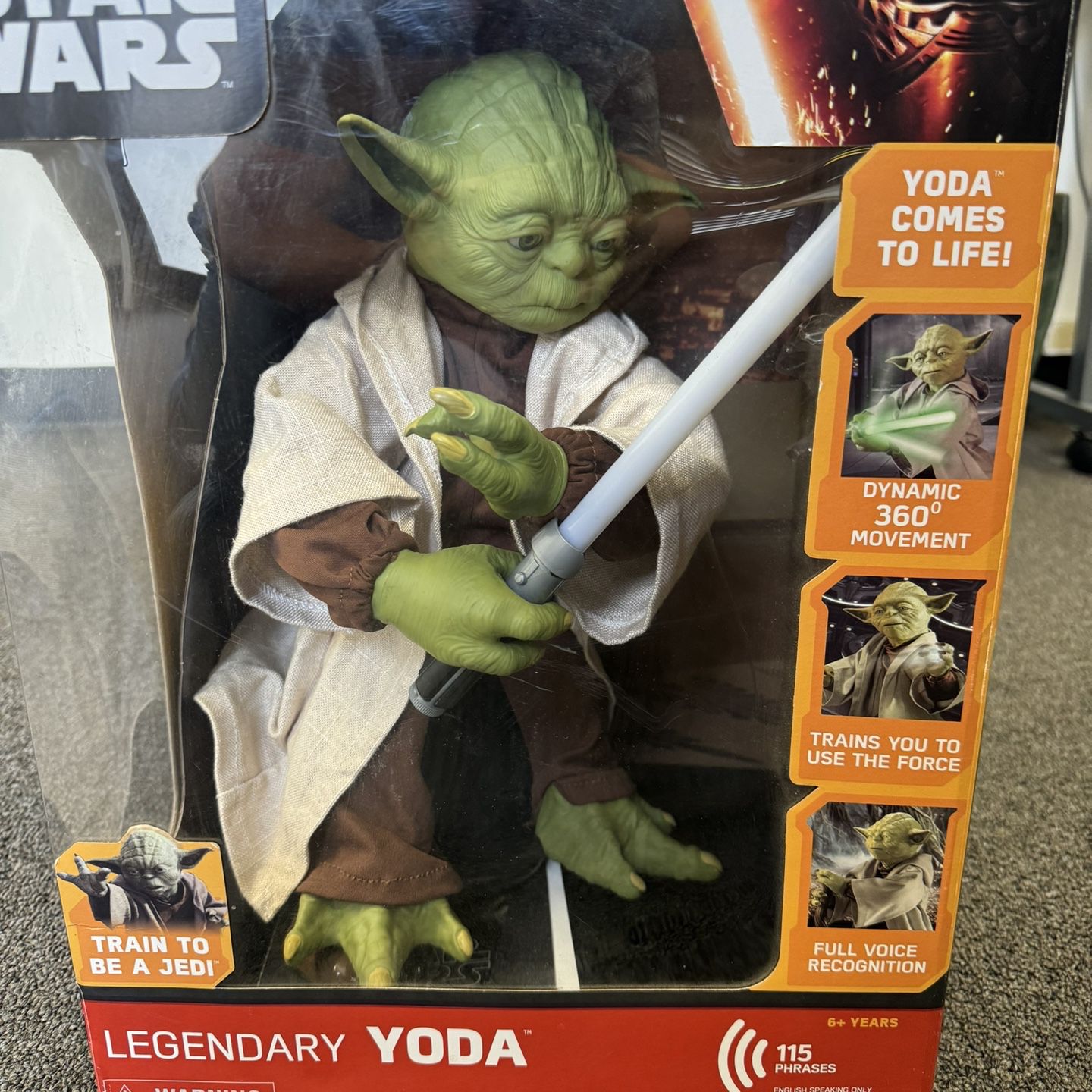 Star Wars Legendary Yoda 16” Interactive