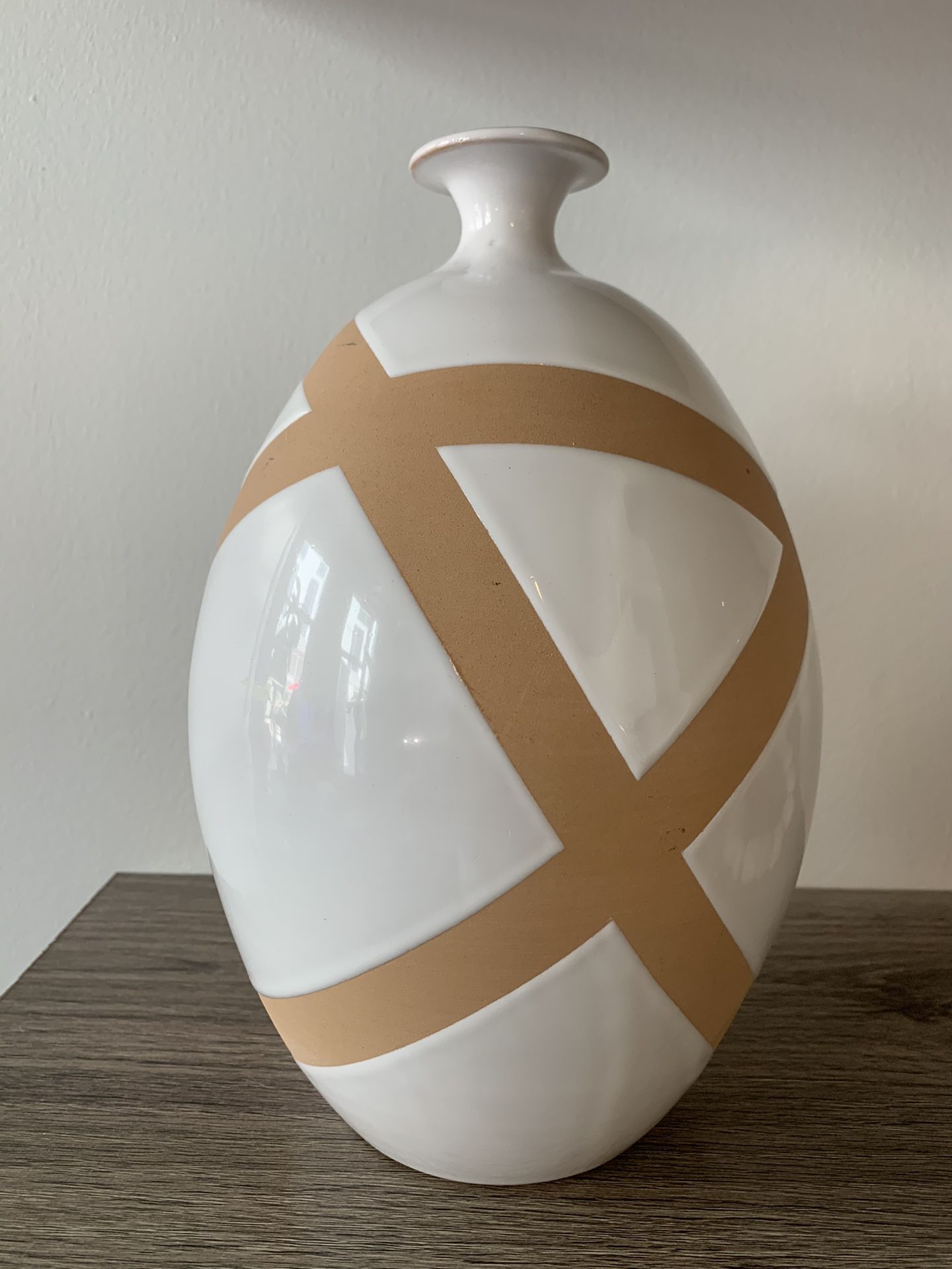 Negative Space Ceramic Vase