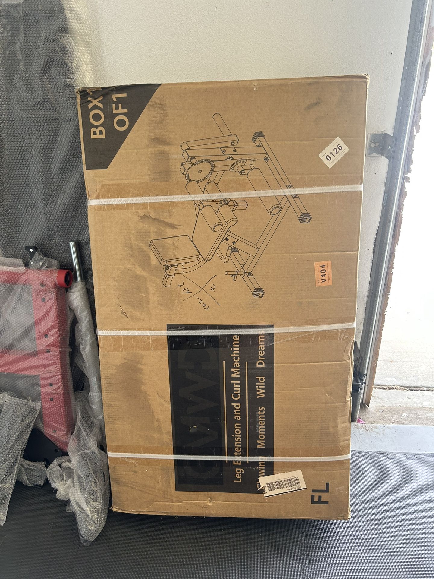 Leg Extension & Curl Machine