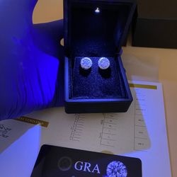 VVS Moissanite Earrings 