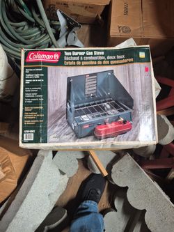 Coleman 2 Burner Gas Stove 