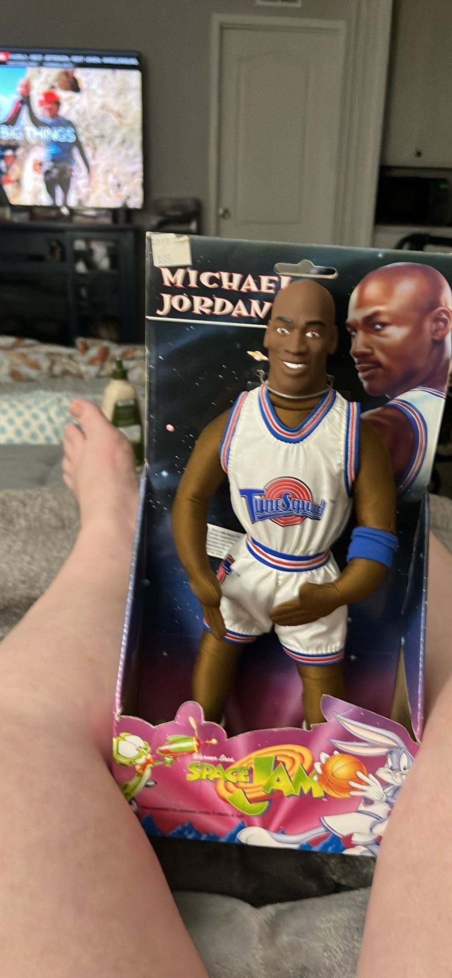 Michael Jorden Stuffed Doll