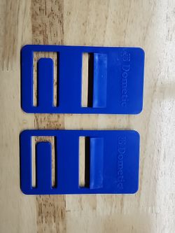 Dometic RV Refrigerator Door Holders To Prevent Mold And Mildew In Storage.