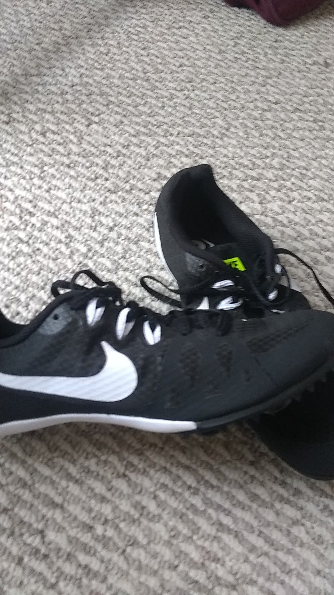 Nike sprinting shoes