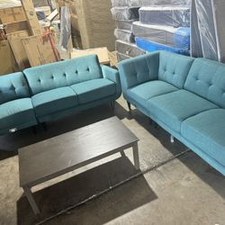 New Sofas Wht Coffee Table For $299