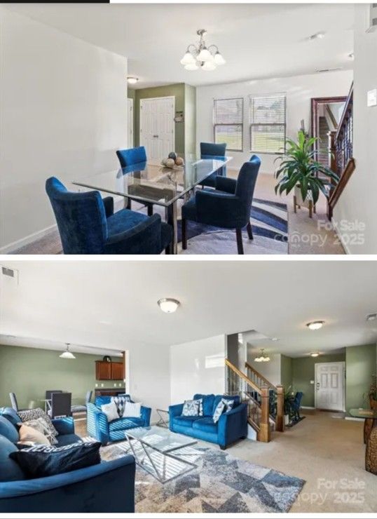 Living Room Dining Table Set
