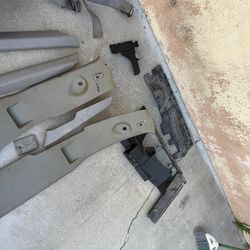 S-10   2000 partes plastic interior de cabina los remato todo