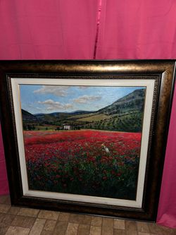 Jennifer Varnes “ Poppy Paradise “ Painting