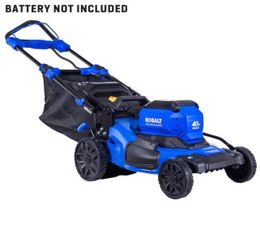 Kobalt 40v 40 Volt 3 in 1 Electric Push Lawn Mower. KPM 1040B-03 (contact info removed) Tool Only