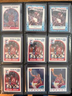 Sports cards - binder full of Jordans