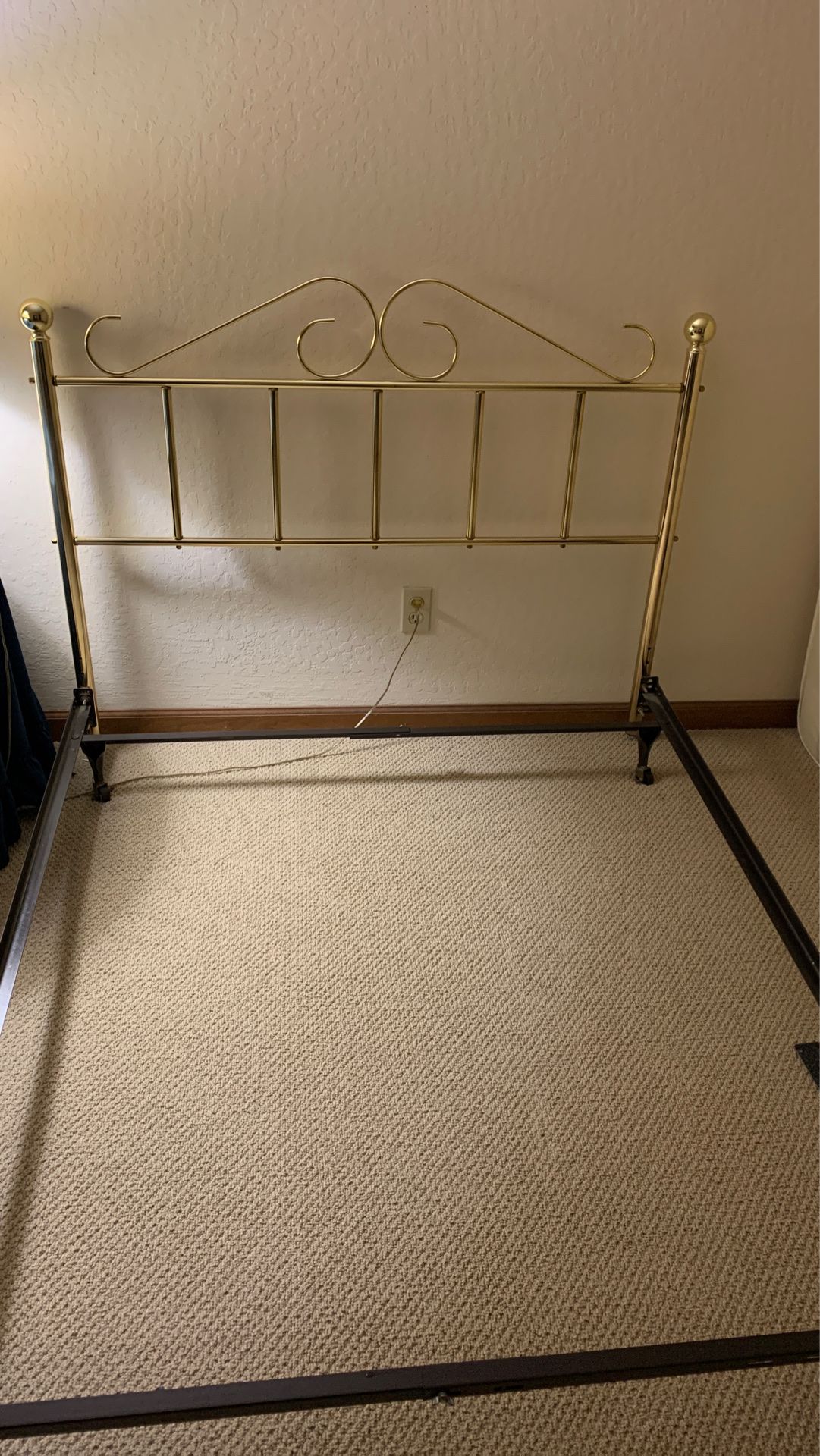 Full size bed frame-no mattresses
