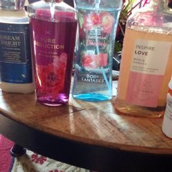 B&B Dream Bright Lotion, Inspire Love Wash Or Foam Bath,Pure Seduction Spray,,B.Fantasy Daydream Darling Spray $2