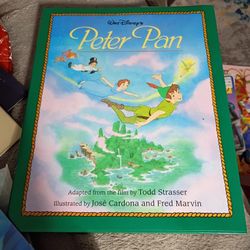 Walt Disney's Hardback Book Peter Pan See Descriptions