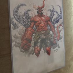 Hellboy Poster With Sleeve