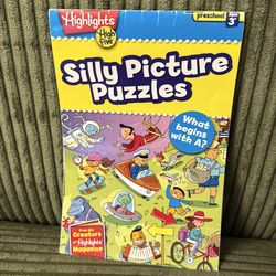Highlights, silly picture puzzles book