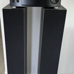 Onkyo Receiver +two Energy Speakers 