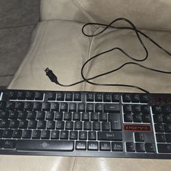 Colorful gaming keyboard usb in good condition