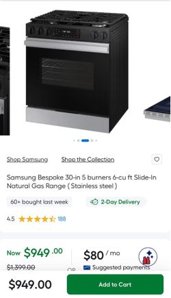 Samsung smart stove