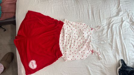 Size medium valentines pj set