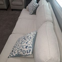 Cream Comfy Couch 