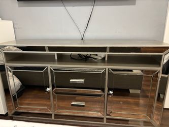 Mirrored TV Stand / Media Console