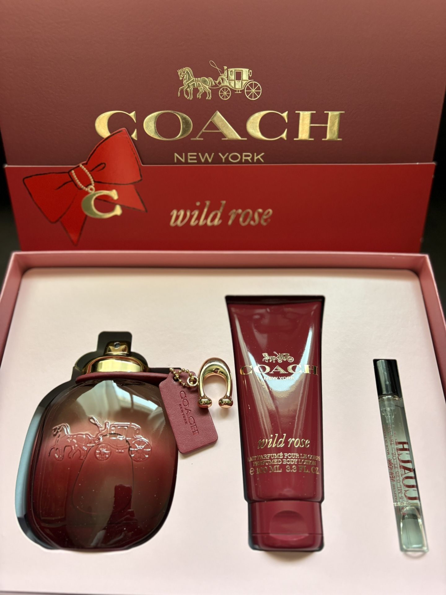 Coach Wild Rose Perfume Set