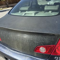G35 sedan carbon fiber trunk