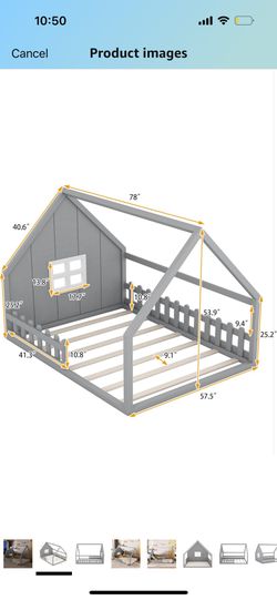 Toddler Floor Bed