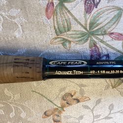 Fishing  Very rare Cape Fear Medium Heavy 7’ 7”conventional Rod