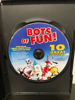 Bots Of Fun! PC Video Game CD-ROM 10 Robots Games Trinitas Windows Computer 2006
