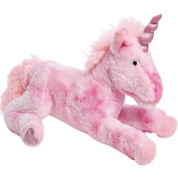 Brand new in bag, large 18-in pink unicorn plush