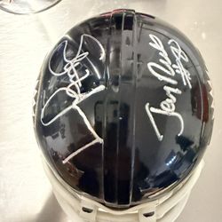 Super Bowl XXIX Autographed Steve Young Jerry Rice