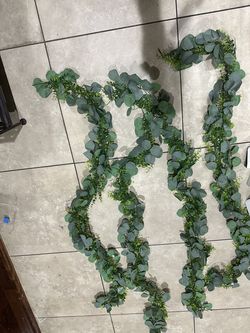 Wedding flowers Eucalyptus garland 6 ft ea new