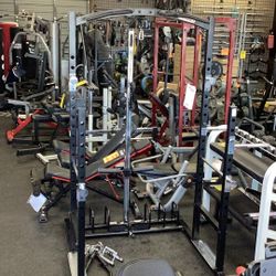 Marcy Power Cage W/ High And Low Lat Attachment